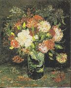 Vase with Carnations, Vincent Van Gogh